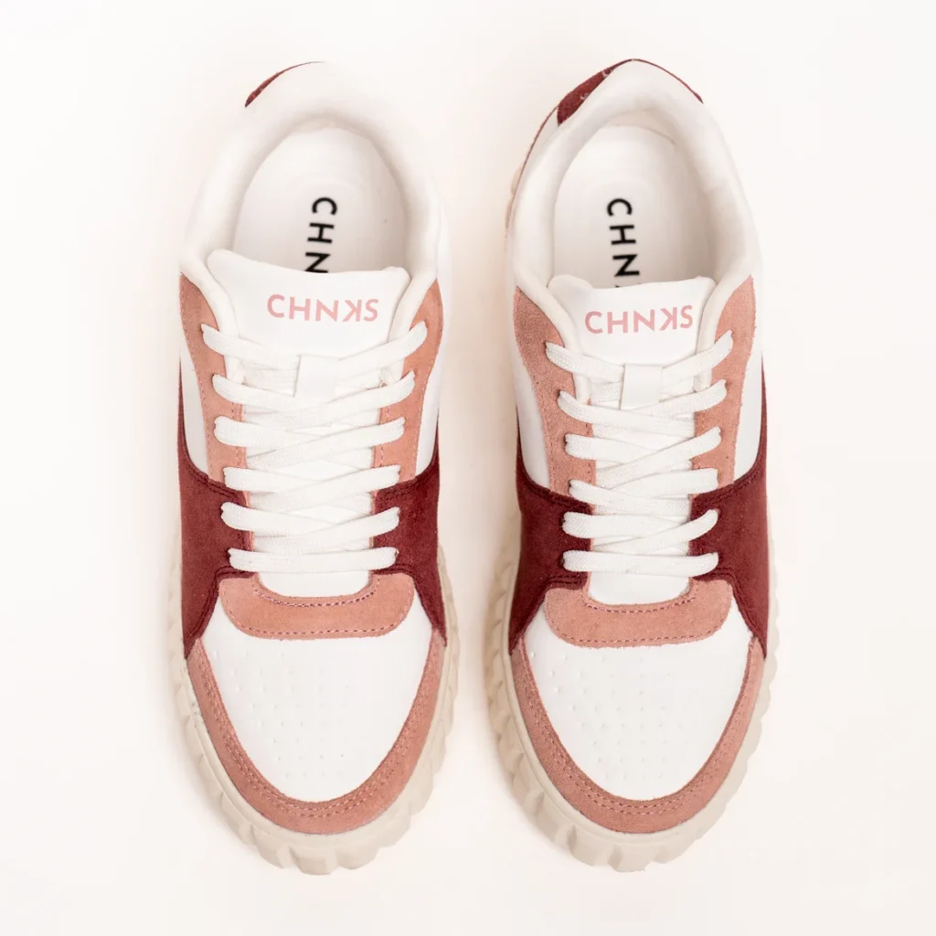 The Pinkberry CHNKS -  Pink Sneakers for Women