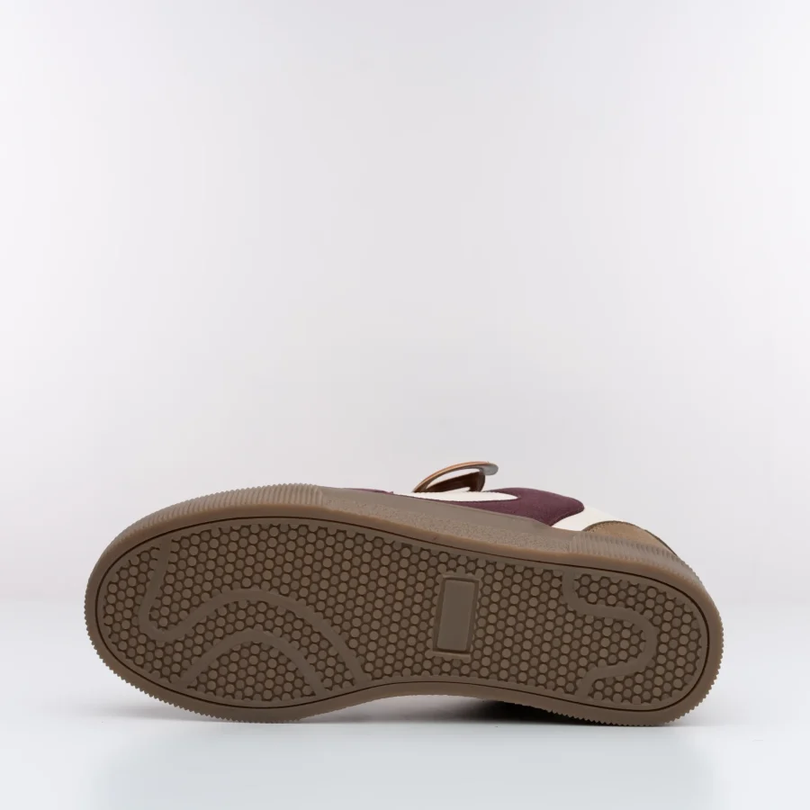 Mocha CHNKS brown sneaker sole view – durable grip and everyday comfort