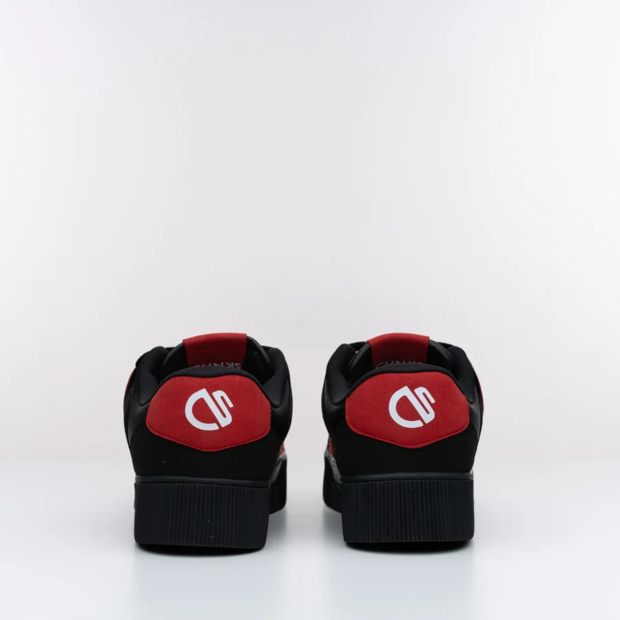Back view of Vinyl CHNKS sneakers with CHNKS logo – premium streetwear shoes India